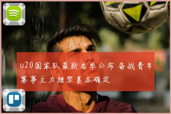 u20国家队最新名单公布 备战青年赛事主力框架基本确定